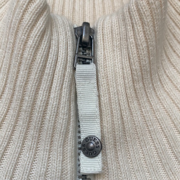 Guess zip neck Emblem Sweater - Picture 4 of 13